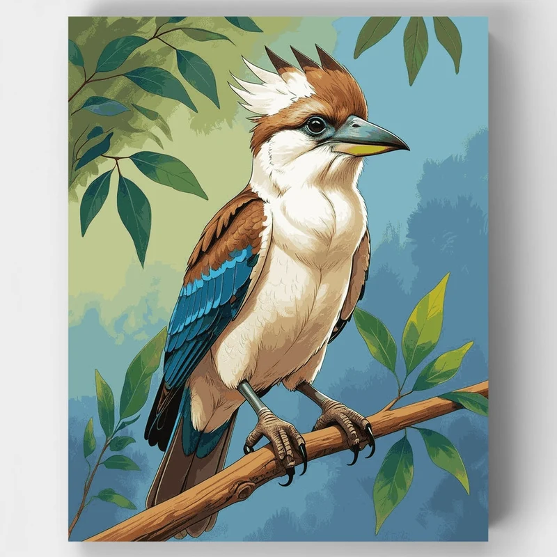 Kookaburra - Paint by Numbers Kit