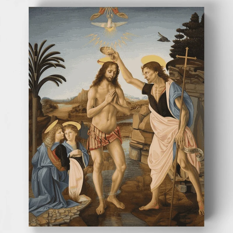 Baptism of Christ - Paint by Numbers Kit