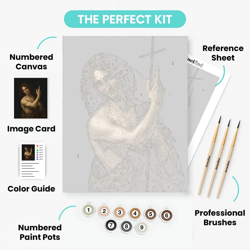 Saint John the Baptist - Paint by Numbers Kit