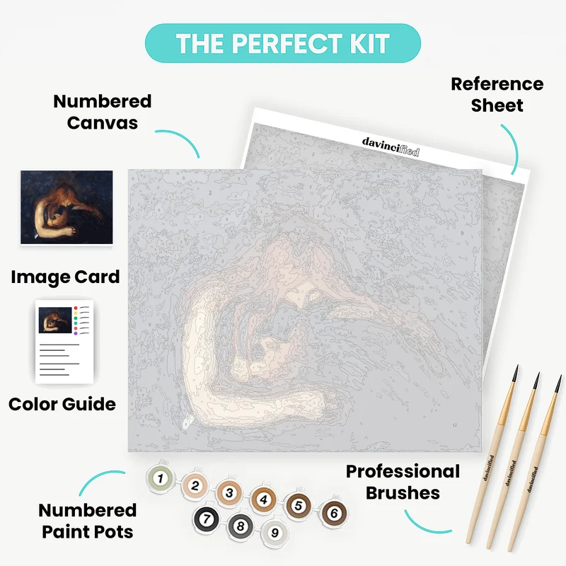 Vampire - Paint by Numbers Kit