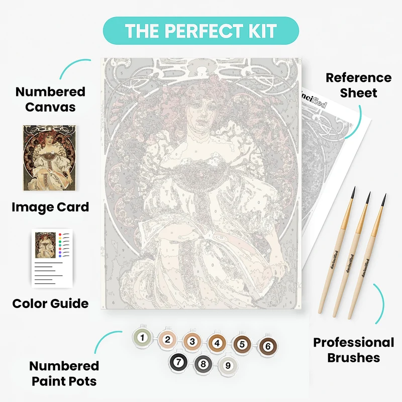 Rêverie (Daydream) - Paint by Numbers Kit