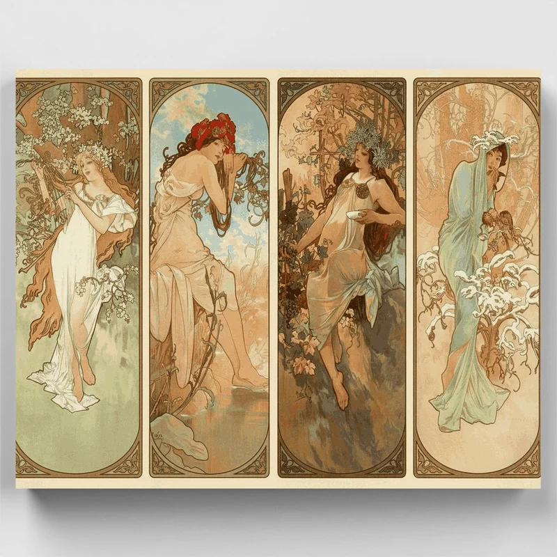 The Seasons - Paint by Numbers Kit