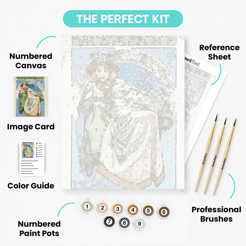 Princess Hyacinth - Paint by Numbers Kit