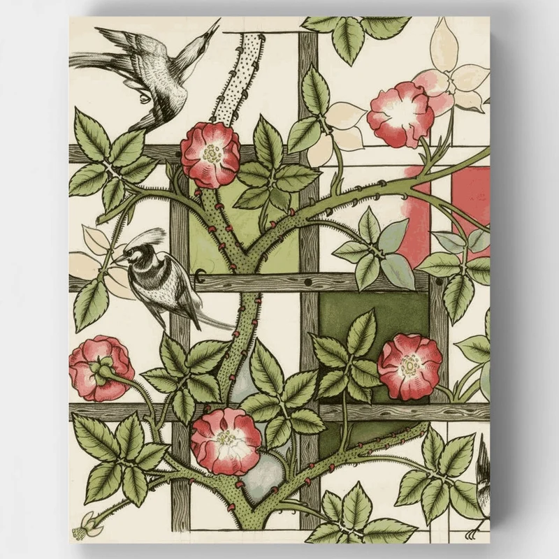 Trellis - Paint by Numbers Kit