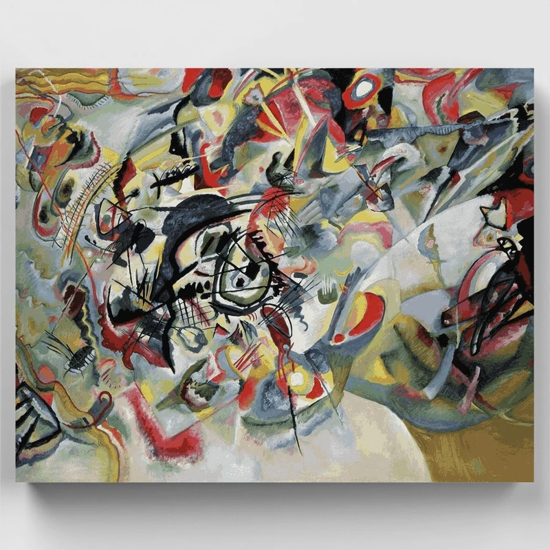 Composition VII - Paint by Numbers Kit