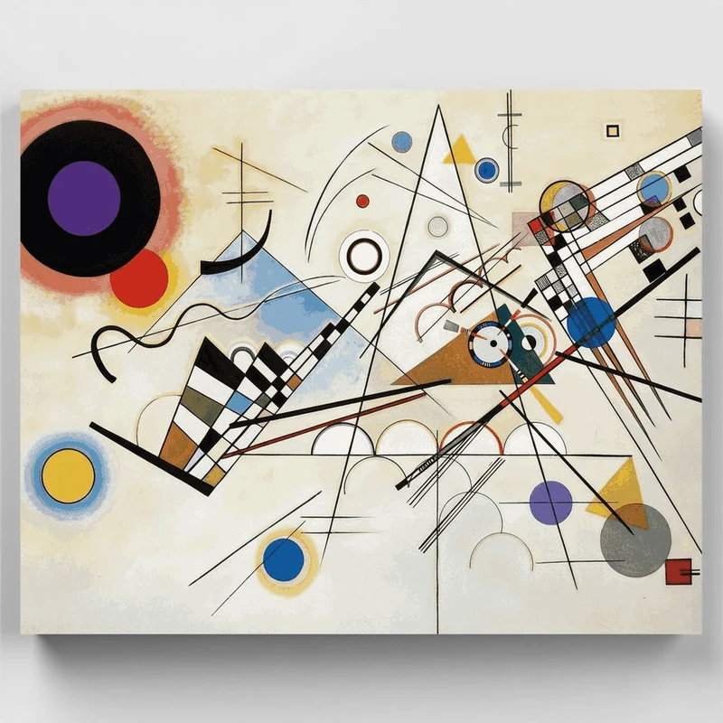 Composition VIII - Paint by Numbers Kit