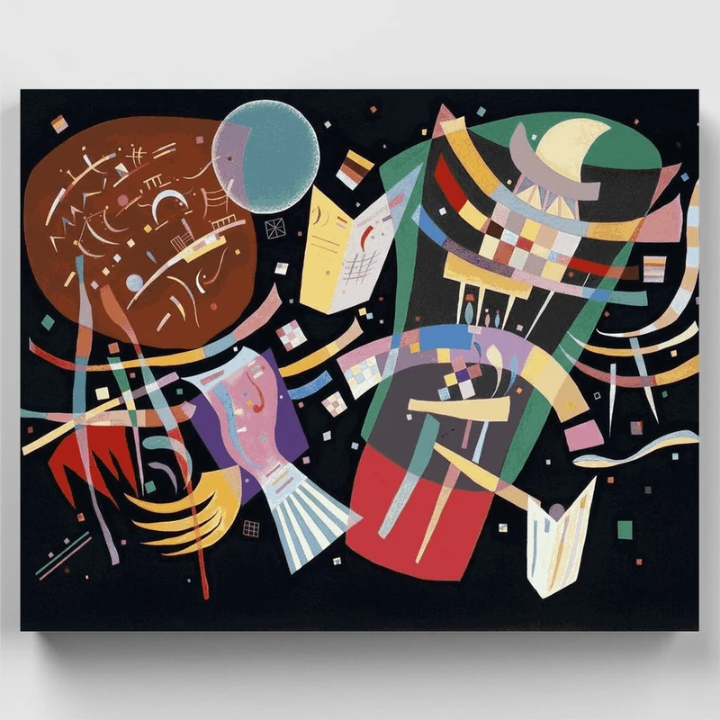 Composition X - Paint by Numbers Kit