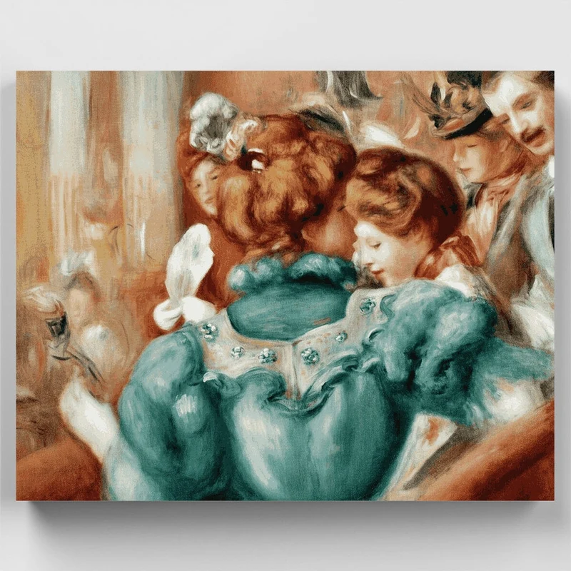 La Loge (The Theatre Box) - Paint by Numbers Kit