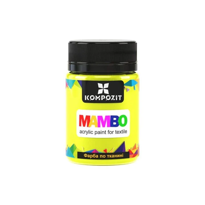 Fluorescentna boja za tekstil i kožu MAMBO 50 ml