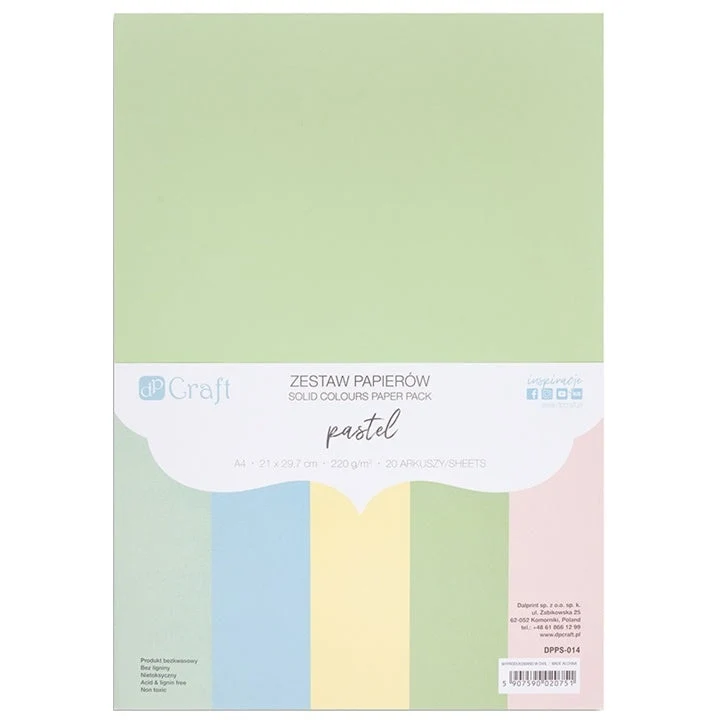 Papiri u boji DP Craft - komplet 20 kom