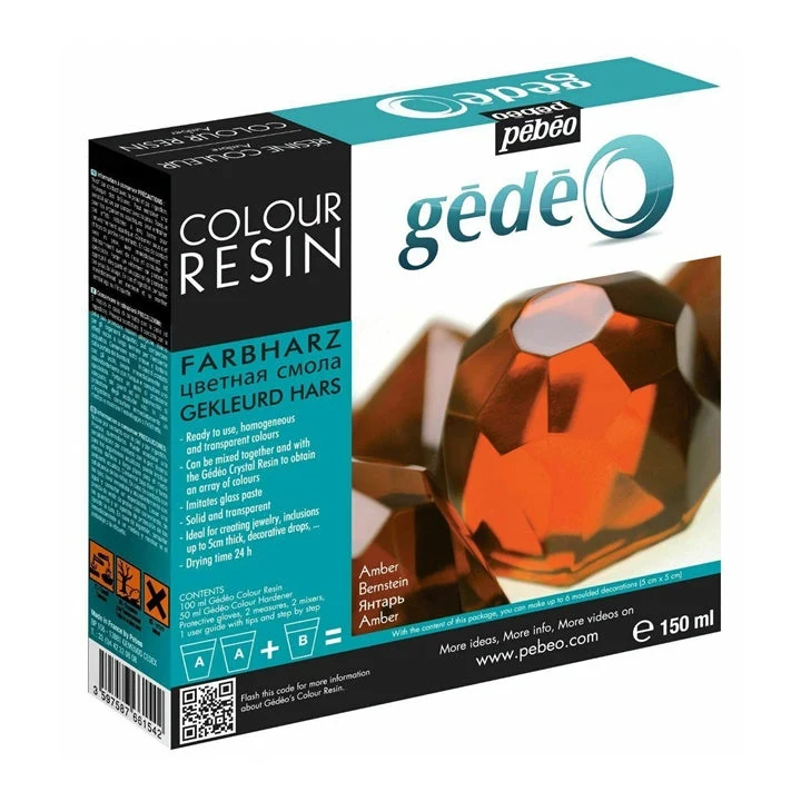 Obojena kristalna smola Pebeo Gedeo 150 ml
