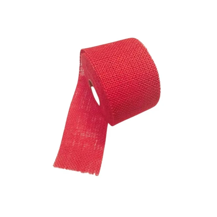 Obojena jutena traka 7cm x 10 m