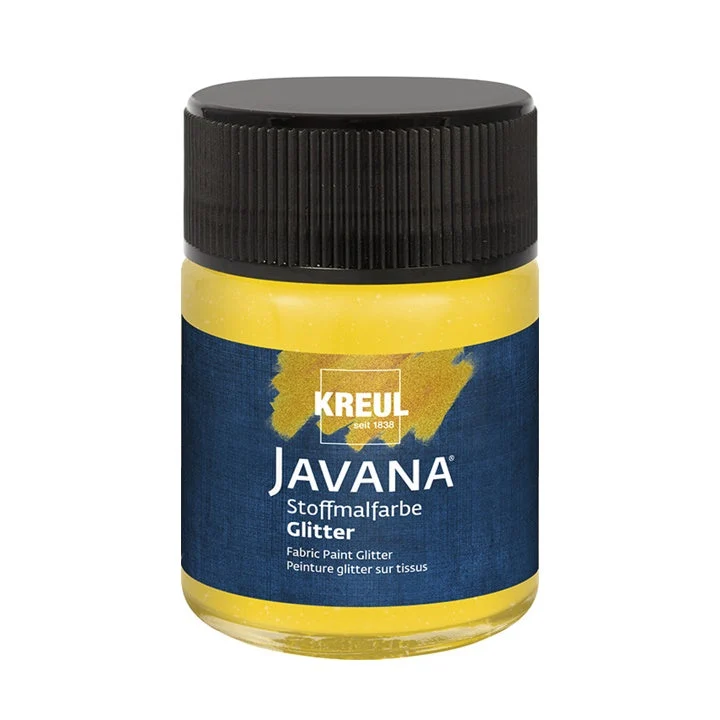 Boja za tekstil JAVANA svjetlucava 50 ml