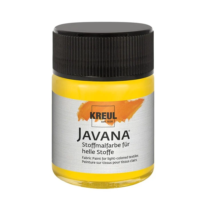 Boja za svijetli tekstil JAVANA 50 ml