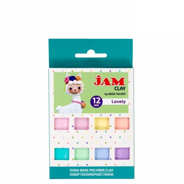 Полимерна глина Rosa Talent - комплект Lovely 12 x 20 g