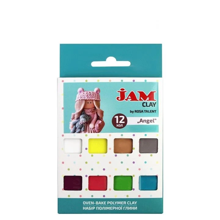 Полимерна глина Rosa Talent - комплект Angel 12 x 20 g
