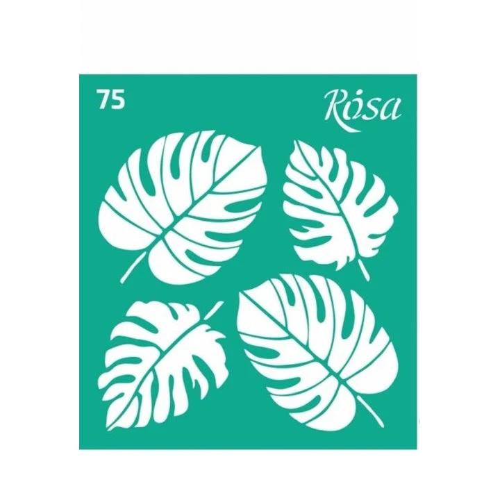 Самозалепващ се шаблон Rosa Talent 9 x 10 cm - мотив № 75