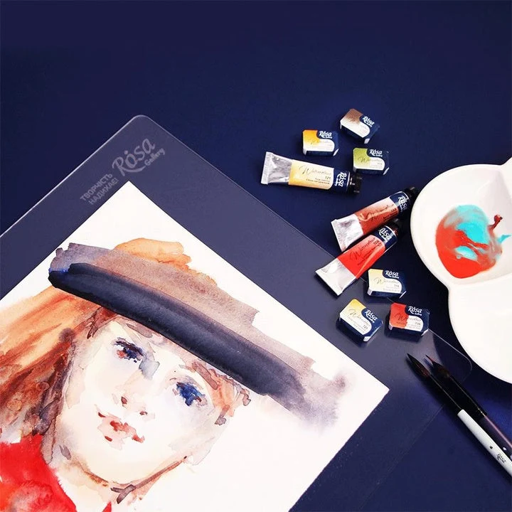 Дъска за скициране, плексиглас 3 mm, 33x45 cm, прозрачна, ROSA GALLERY