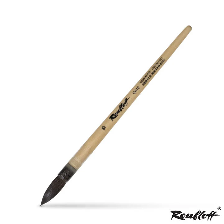 Четка Roubloff QA10 кръгла изкуствени и естествени косми
