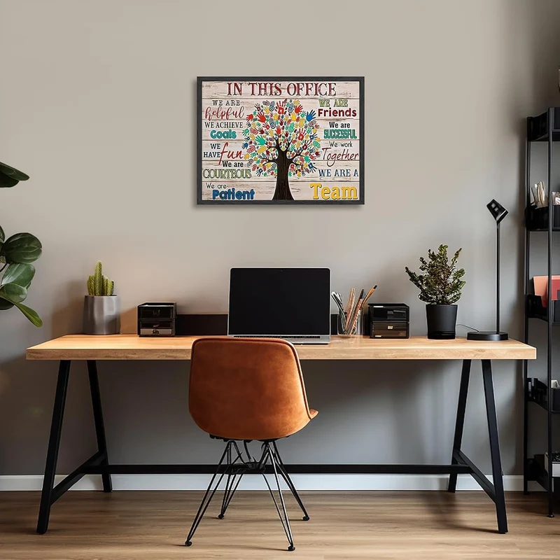 Motivationswandbild Leinwand Poster 30x40cm ohne Rahmen
