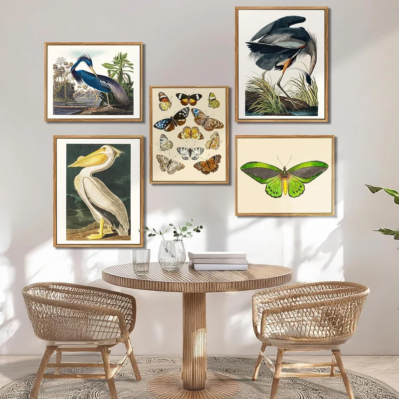 Insekten Leinwandbild mit Holzrahmen 40x60cm Wohnzimmer