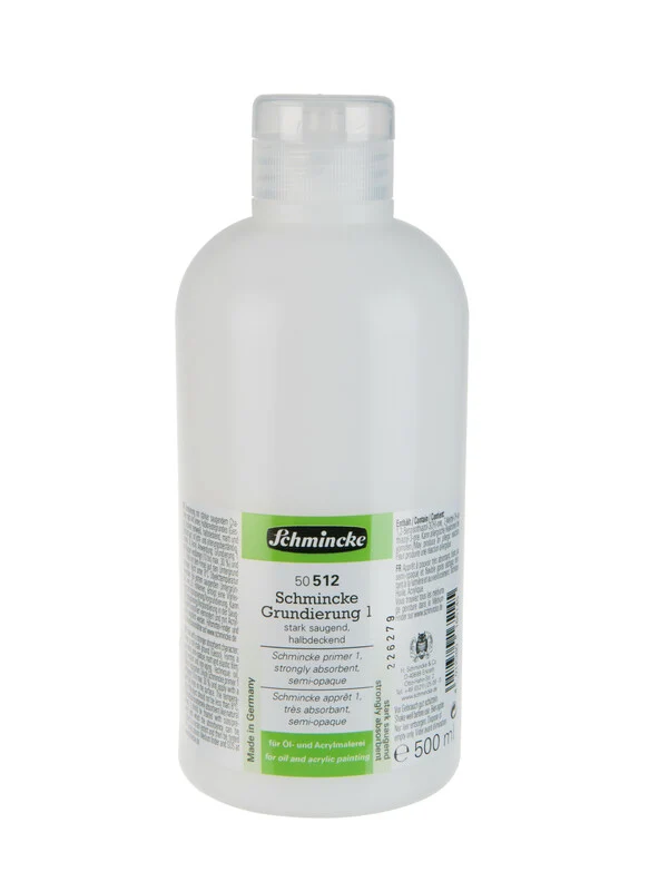 Schmincke primer 1, силно абсорбиращ грунд 500 ml