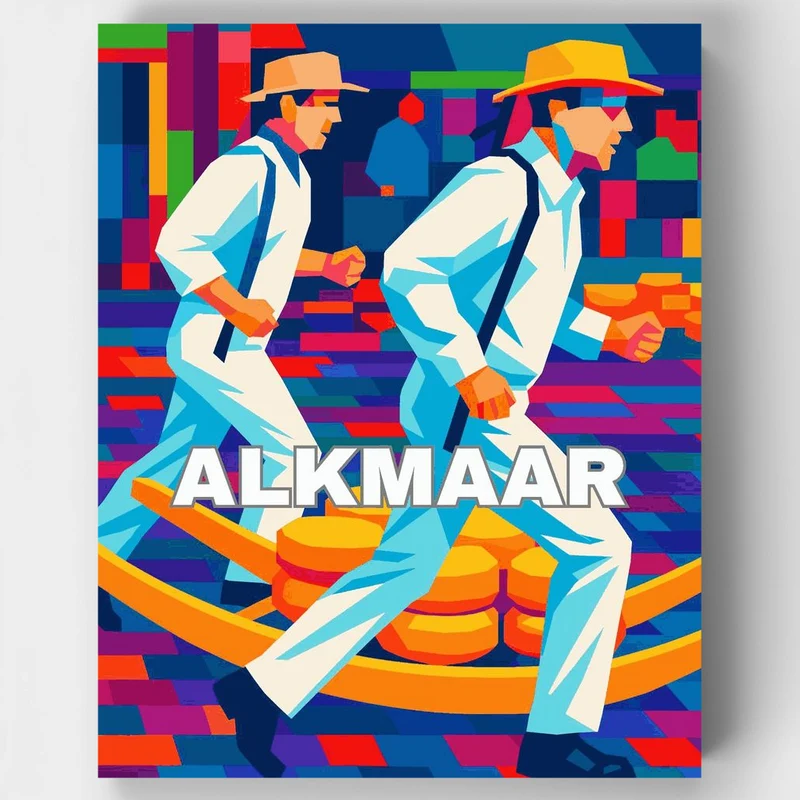 "alkmaar" Paint by Numbers Kit