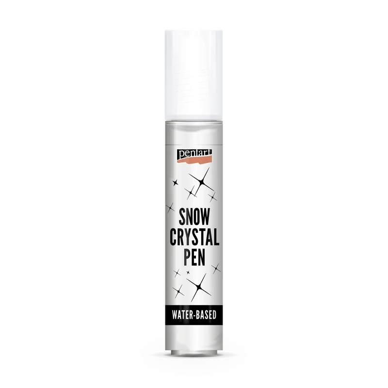 Pentart pero z učinkom snežnih kristalov Snow Crystal pen 30 ml