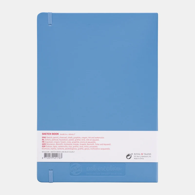 Talens Art Creation Skizzenbuch Light Blue 21 x 30 cm, 140 g, 80 Blatt