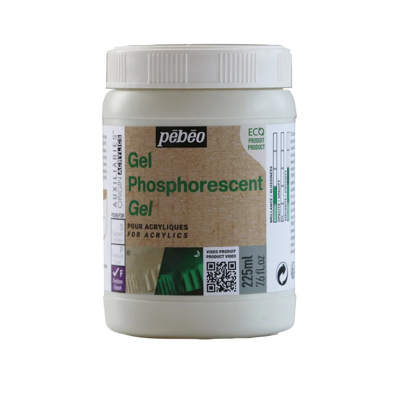 Φωσφορίζον ακρυλικό τζελ PEBEO Origin 225 ml – Πράσινο