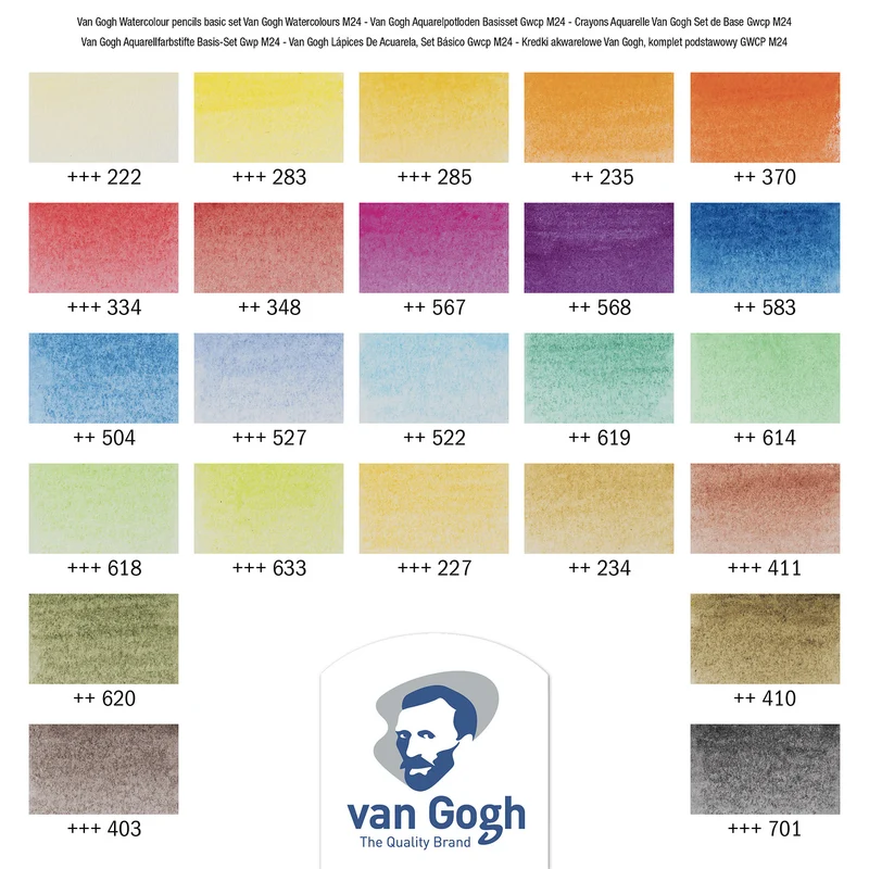 ROYAL TALENS Van Gogh Aquarellfarbstifte Set