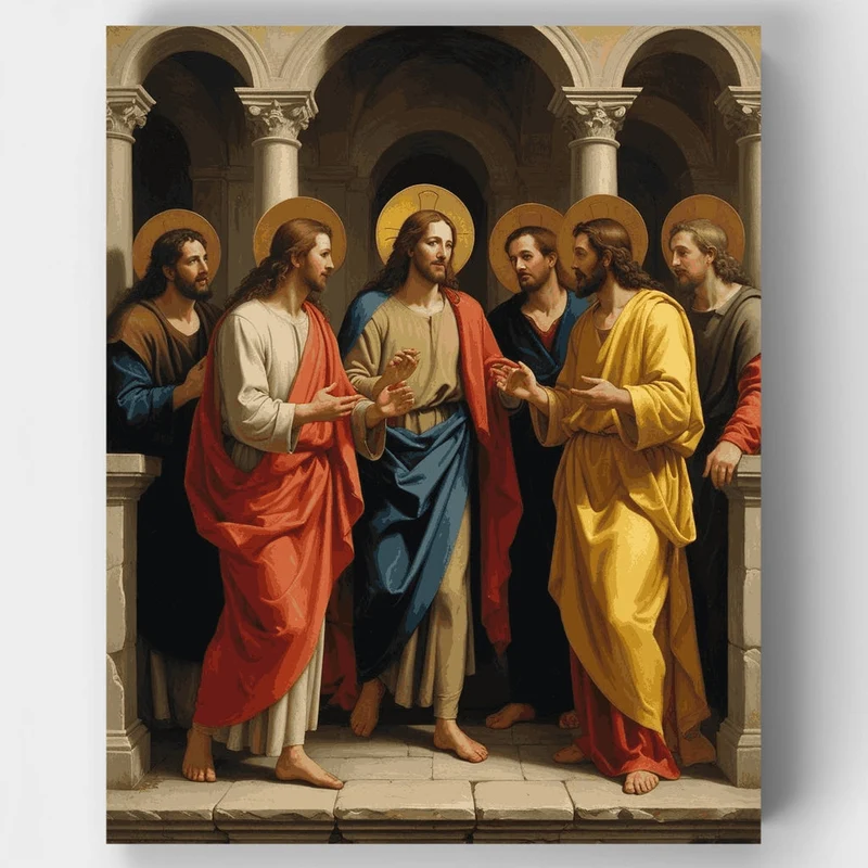 Jesus and the Apostles - Paint by Numbers Kit