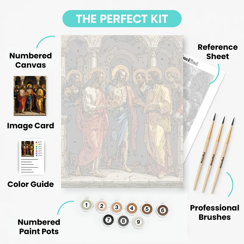 Jesus and the Apostles - Paint by Numbers Kit