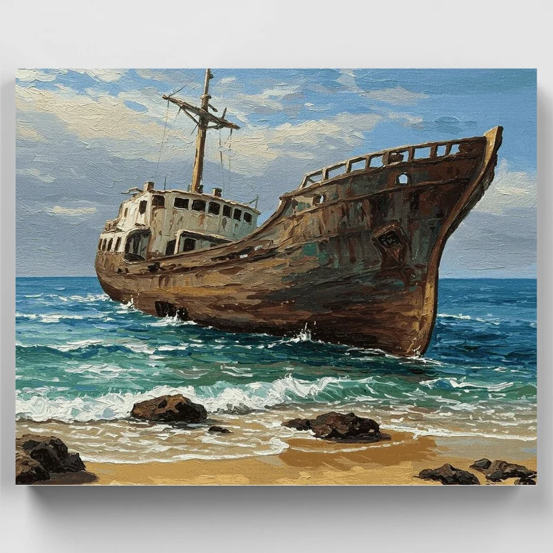 Náufrago #0125 - Paint by Numbers Kit