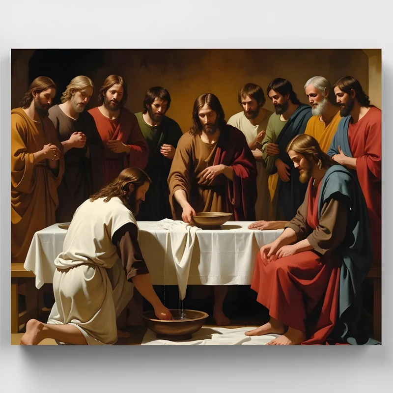 The Last Supper Scene - Paint by Numbers Kit