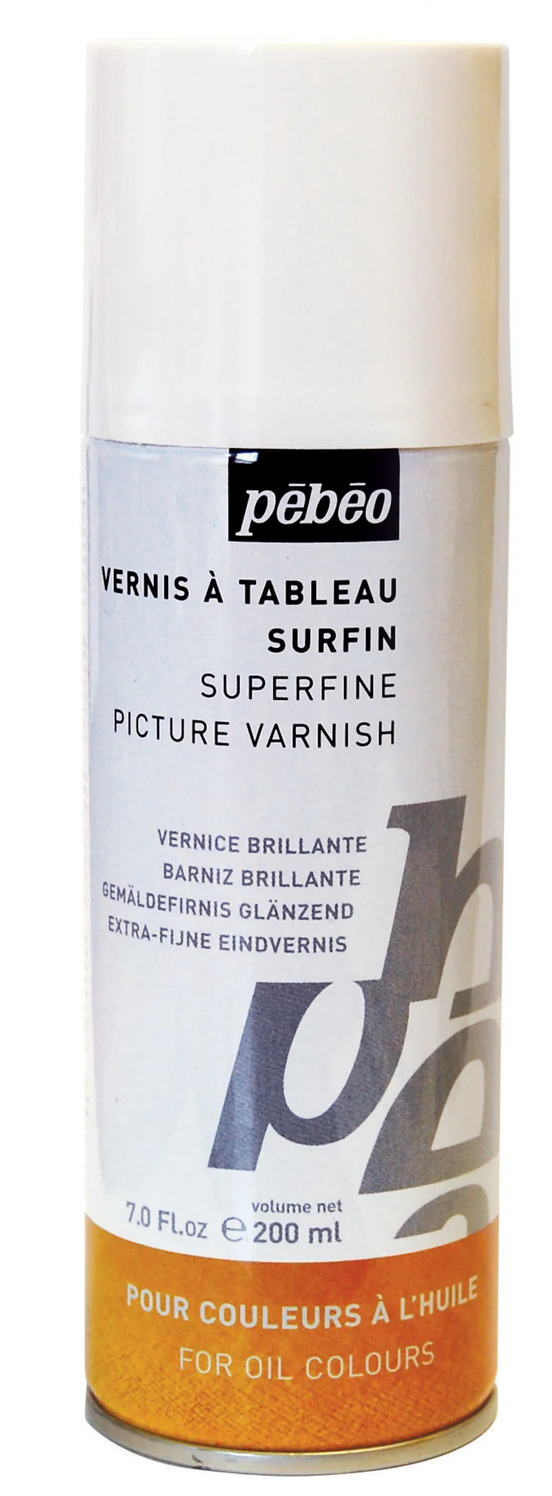 Pebeo гланцов лак за маслени бои спрей 200 ml