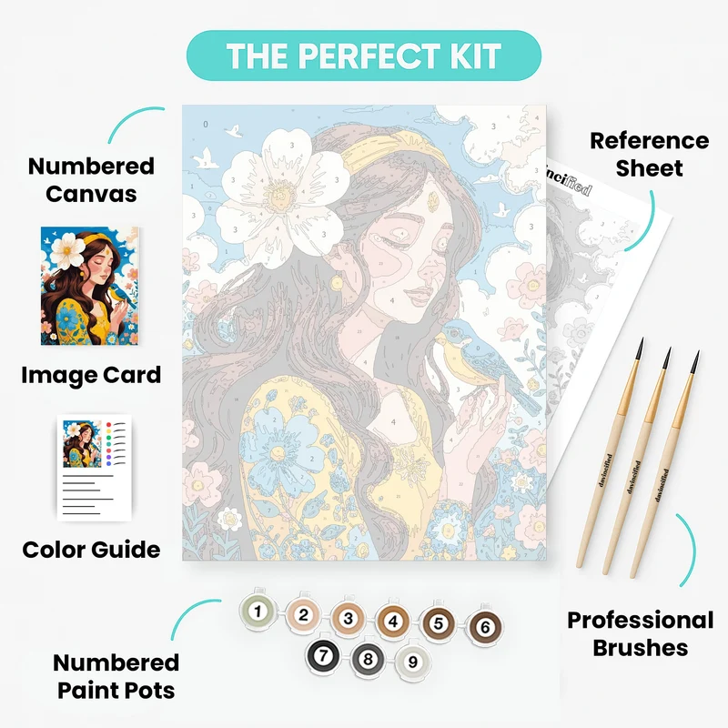 Harmony with Nature - Paint by Numbers Kit