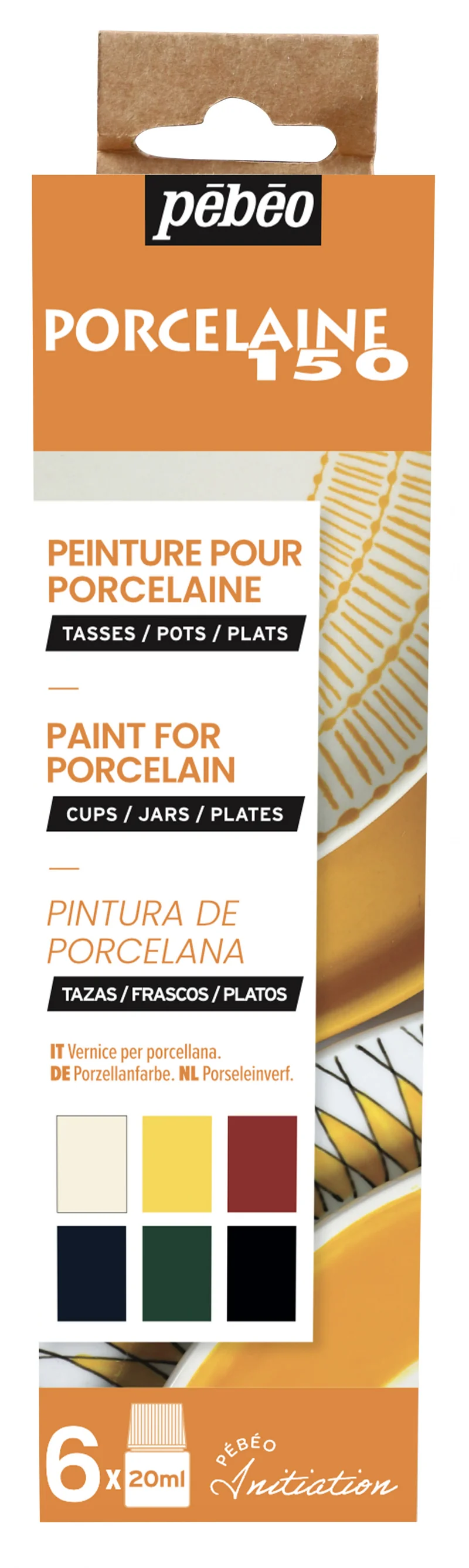 PEBEO Porcelaine 150 set barv za porcelan