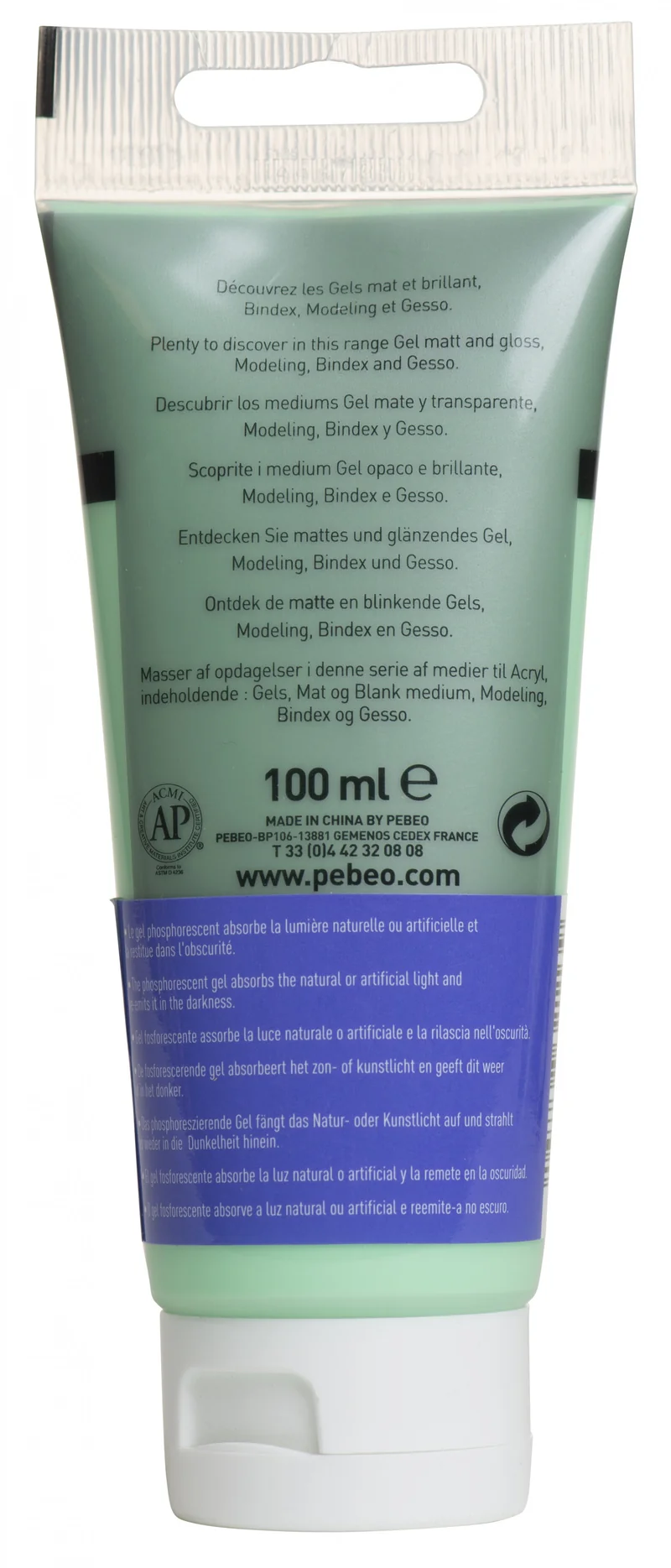 Pebeo Studio gel acrilico 100 ml