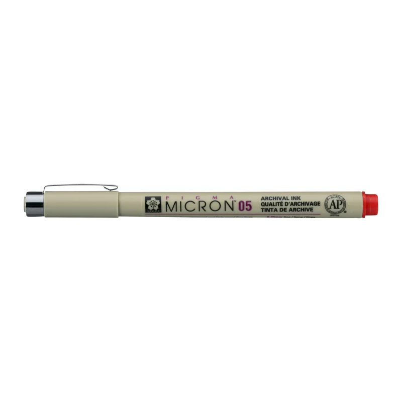 Sakura Pigma Micron 05 fineliner 0,45 mm – sada 6 farieb