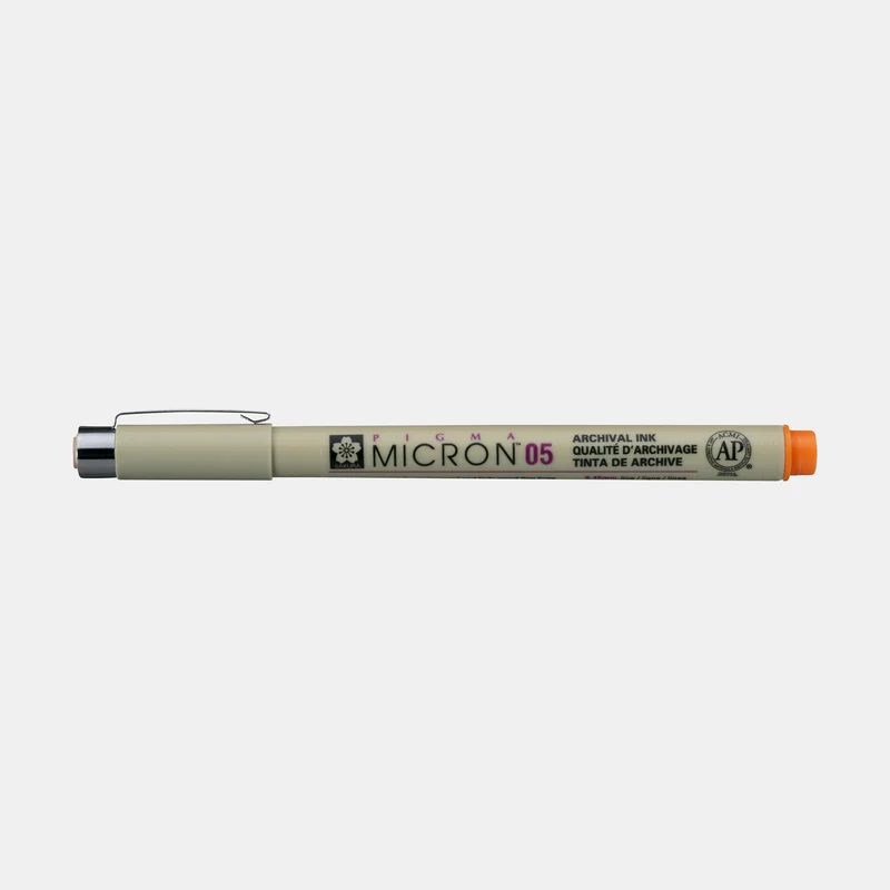 Sakura Pigma Micron 05 fineliner 0,45 mm – sada 6 farieb