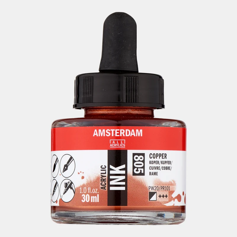 ROYAL TALENS Amsterdam Acrylic Ink akrilno črnilo 30 ml