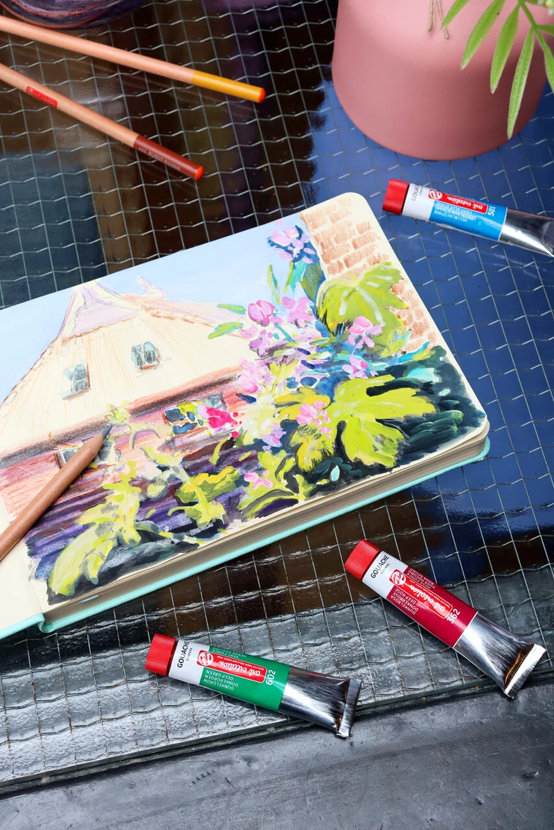 Set di colori a tempera gouache Royal Talens Art Creation 8 x 12 ml