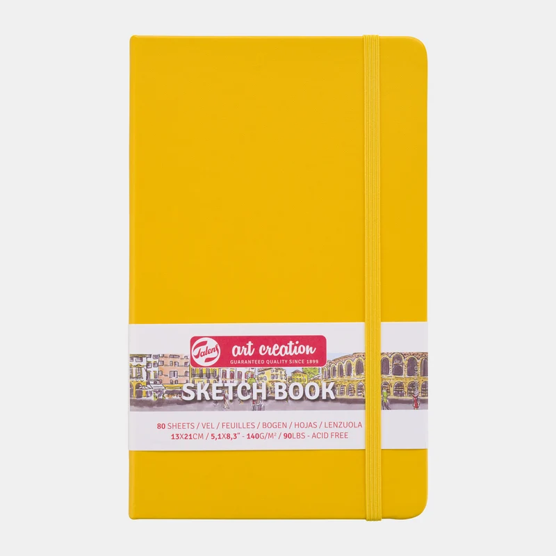 ROYAL TALENS skicirka Talens Art Creation Golden Yellow 13 x 21 cm 140 g 80 listov trda vezava
