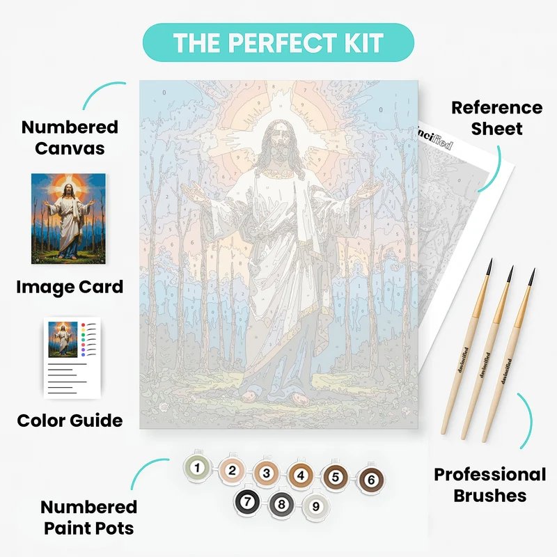 Divine Radiance - Paint by Numbers Kit