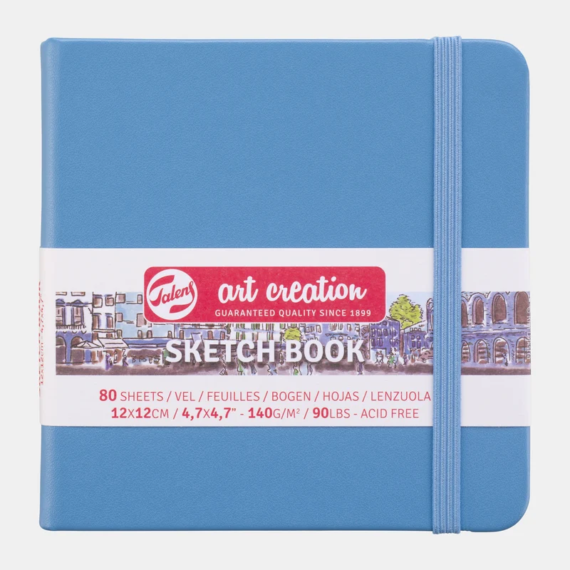 Skic blok Talens Art Creation svijetloplavi 12 x 12 cm, 140 g, 80 listova
