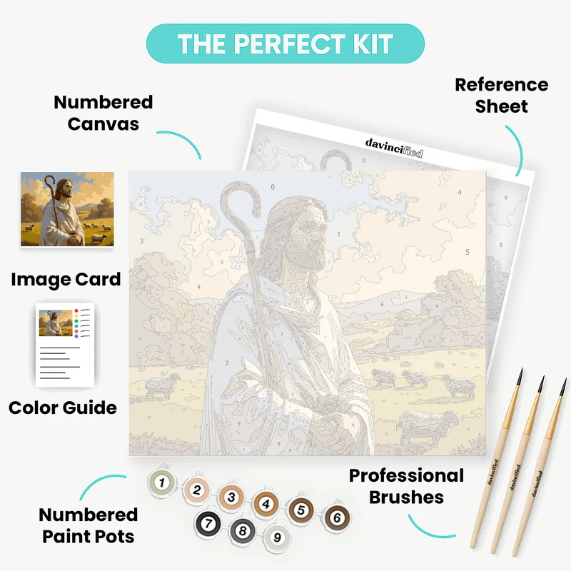 Good Shepherd - Paint by Numbers Kit