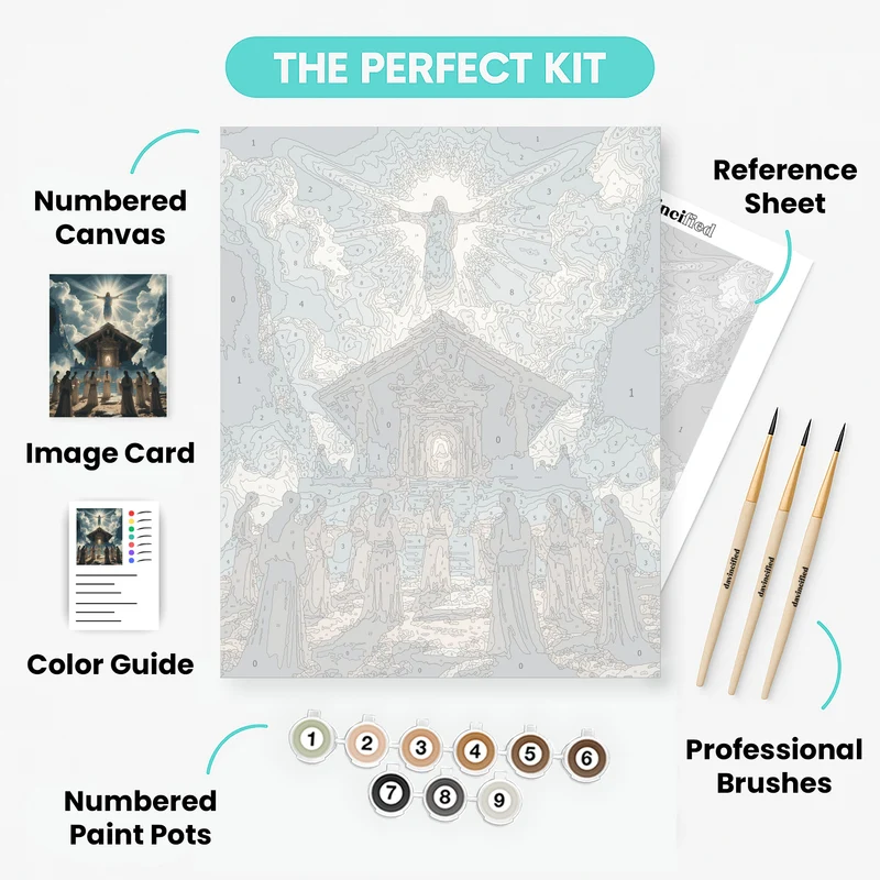 Divine Ascension - Paint by Numbers Kit