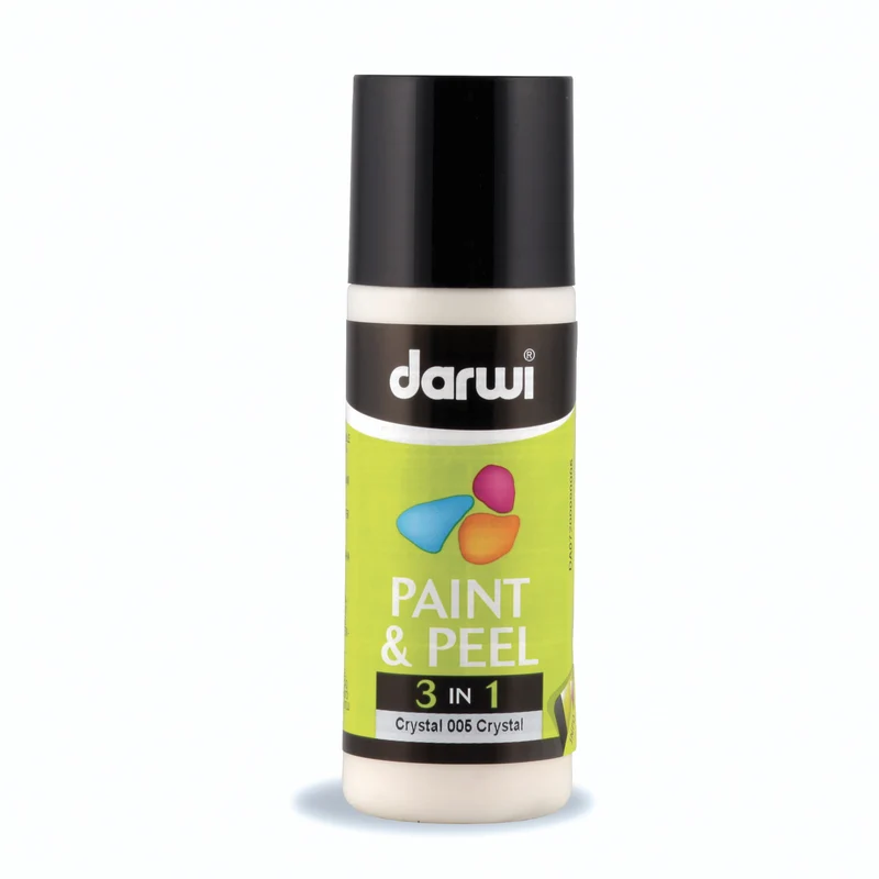 Отлепваща се боя за стъкло DARWI Paint & Peel 3в1 80 ml