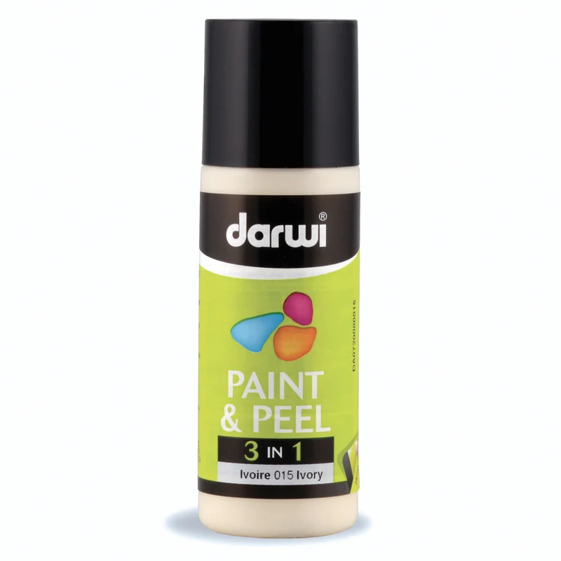 Отлепваща се боя за стъкло DARWI Paint & Peel 3в1 80 ml